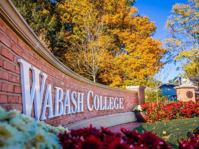 Wabash College Sign